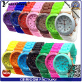 YXL-785 Silicone Quartz Watch mulheres geleia Senhoras relógio de pulso, relógios de marca vestido de mulher